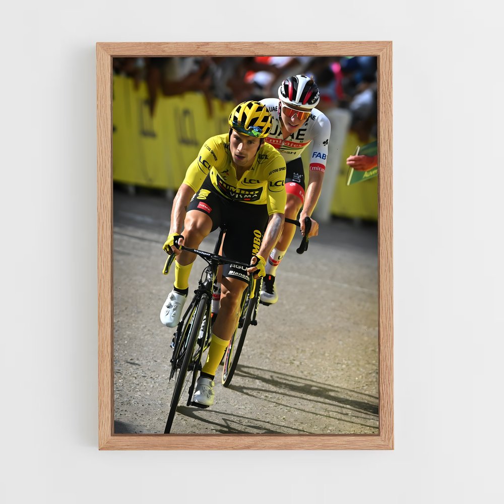 Poster La Route Sauvage – affiche Cyclisme (vue 4)